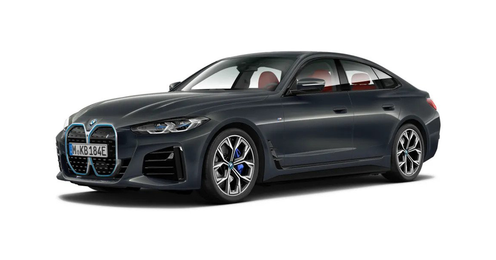 M Sport s modrými akcenty BMW i
