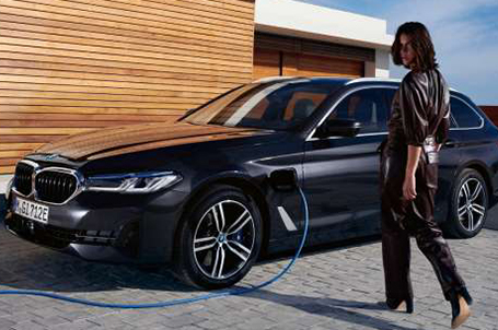 Plug-in hybridní technika BMW řady 5 Touring.
