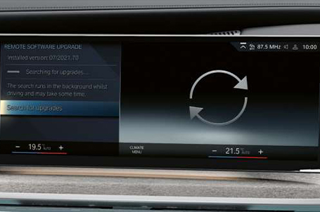 BMW Remote Software Upgrade.