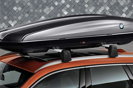 BMW Střešní box 420 černá/stříbrná Titanium.