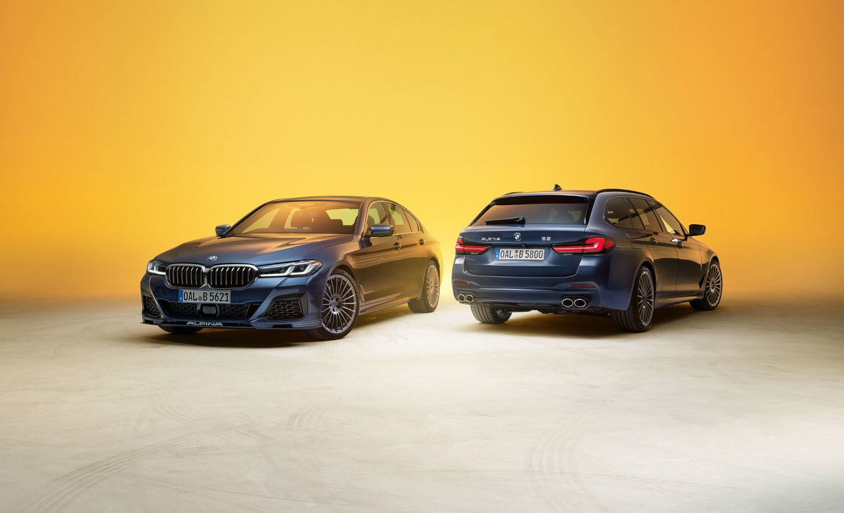 Nové BMW ALPINA B5 nabízí jemně vyvážený výkon, exkluzivitu a luxus, v novém, moderním designu. BMW ALPINA B5 SEDAN A BMW ALPINA B5 TOURING