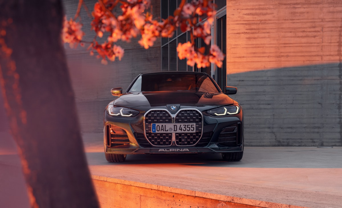 BMW ALPINA D4 S ZEPŘEDU BMW ALPINA D4 S