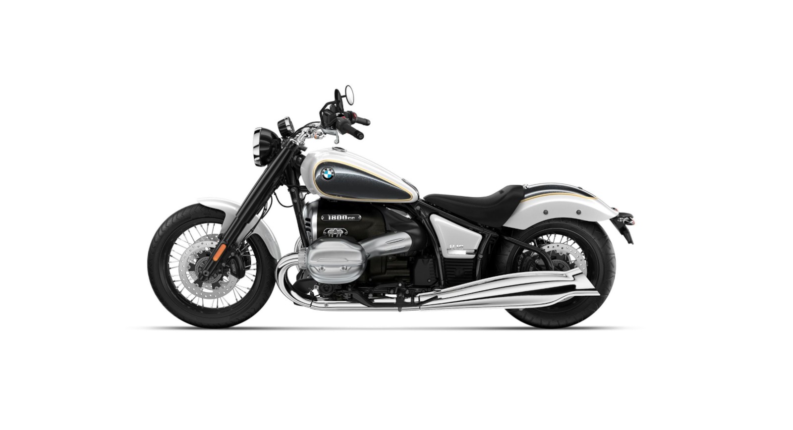 BMW R 18 Option 719 bílá metalíza Mineral BMW R 18 Option 719 bílá metalíza Mineral