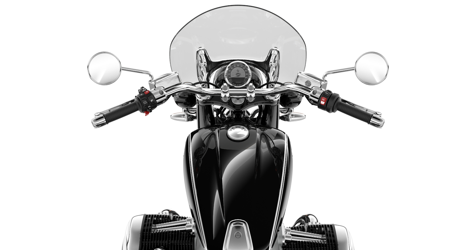 BMW R 18 CLASSIC - POHLED JEZDCE BMW R 18 CLASSIC - POHLED JEZDCE