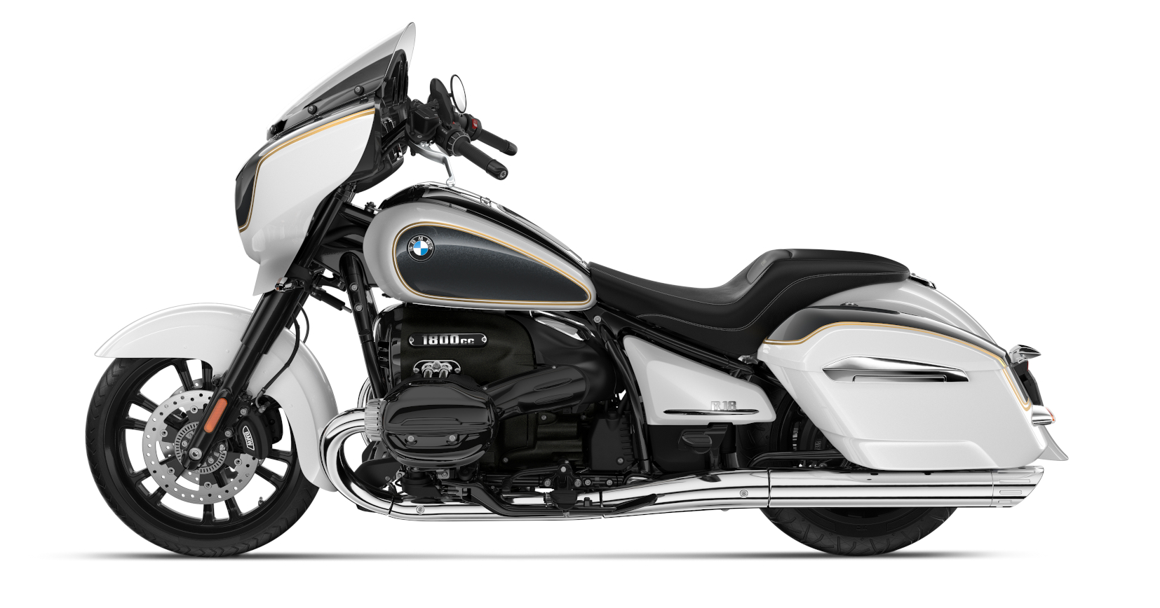 BMW R 18 B - Option 719 bílá metalíza Mineral BMW R 18 B - Option 719 bílá metalíza Mineral