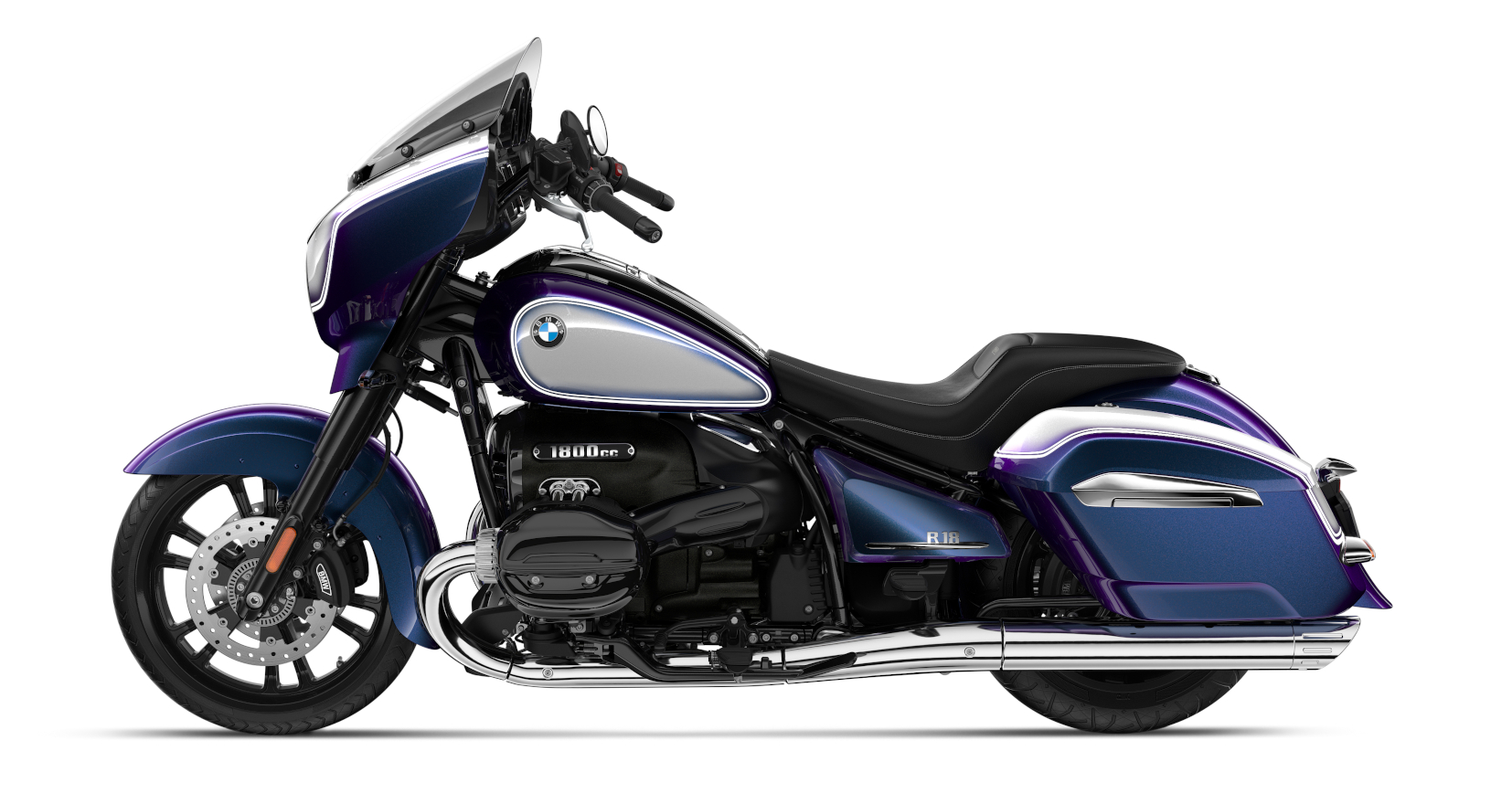 BMW R 18 B - Option 719 metalíza Galaxy Dust / titanově stříbrná metalíza 2 BMW R 18 B - Option 719 metalíza Galaxy Dust / titanově stříbrná metalíza 2