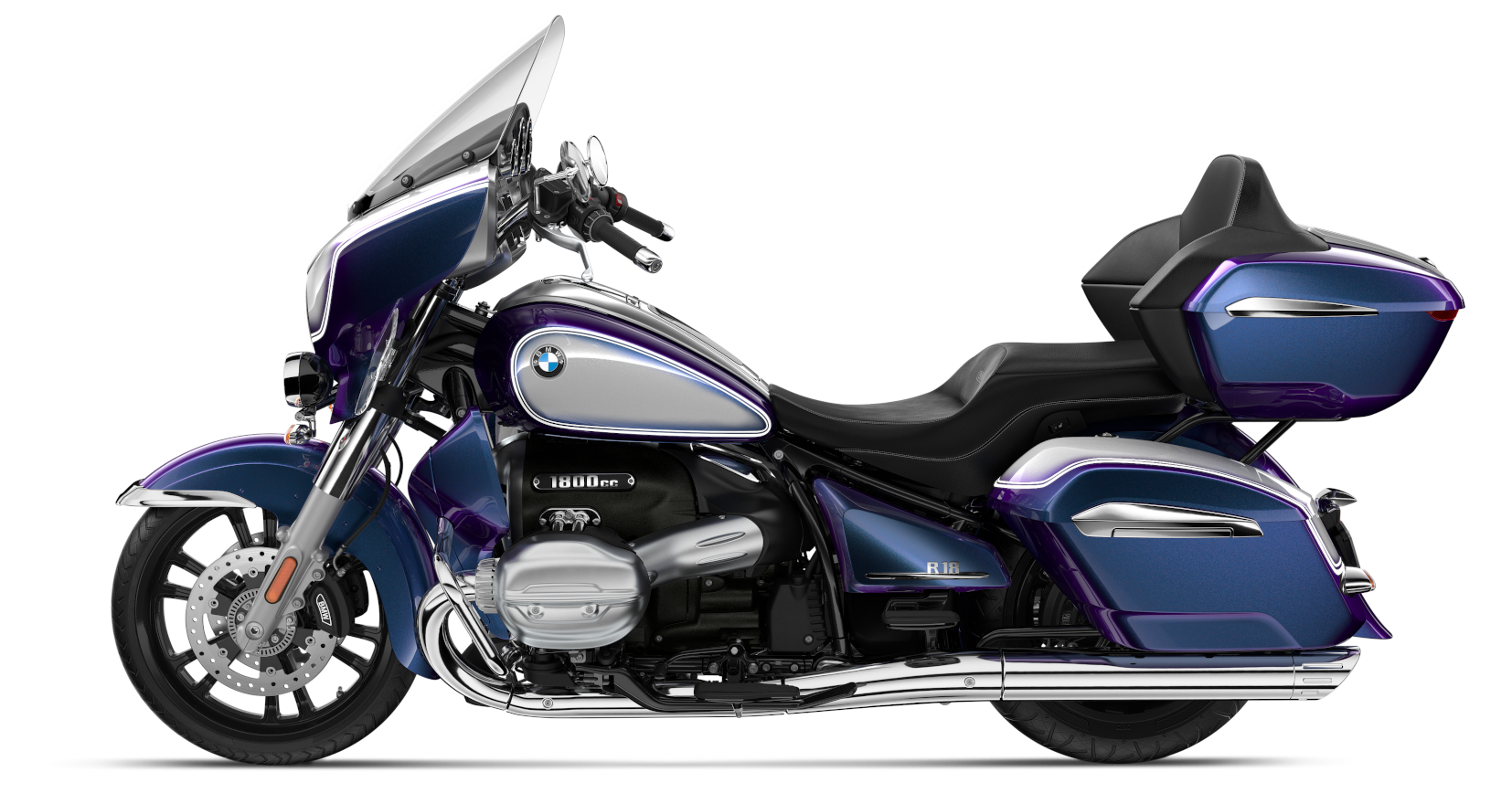 BMW R 18 TRANSCONTINENTAL - Option 719 metalíza Galaxy Dust / titanově stříbrná metalíza 2 BMW R 18 TRANSCONTINENTAL - Option 719 metalíza Galaxy Dust / titanově stříbrná metalíza 2