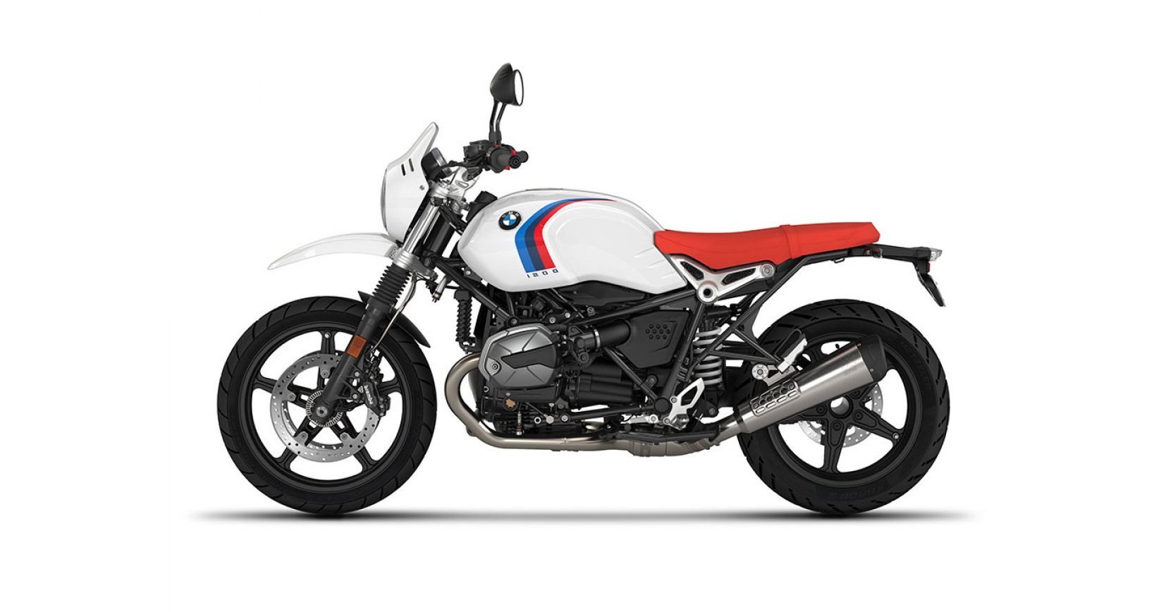BMW R nineT Urban G/S - Lightwhite uni s páskou BMW R nineT Urban G/S - Lightwhite uni s páskou