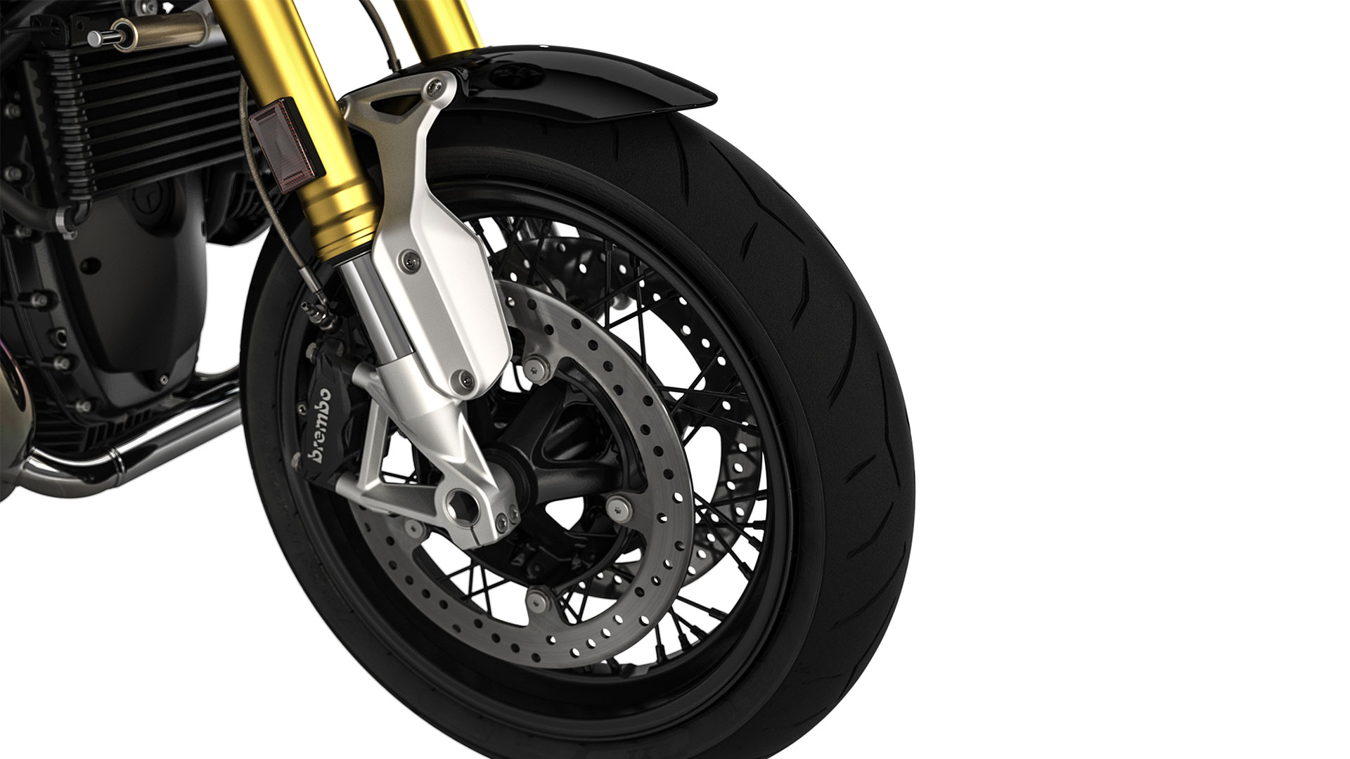 BMW R NINET - Kola s drátěným výpletem s držákem blatníku BMW R NINET - Kola s drátěným výpletem s držákem blatníku