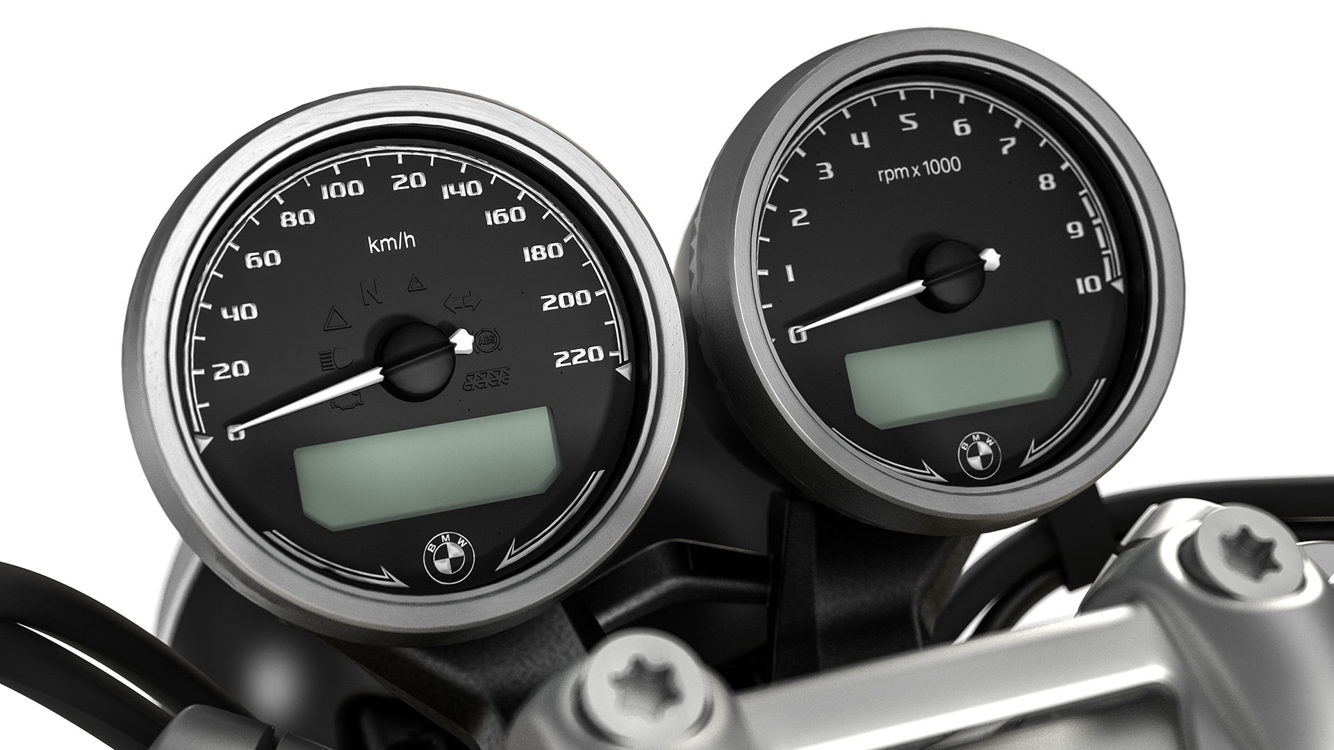 BMW R NINET - Klasický zdvojený ukazatel BMW R NINET - Klasický zdvojený ukazatel