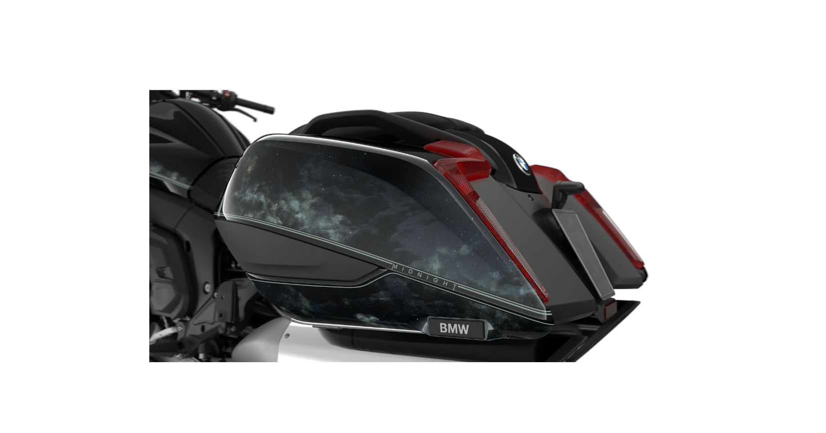 BMW K 1600 B - POHLED NA ÚLOŽNÝ PROSTOR BMW K 1600 B - POHLED NA ÚLOŽNÝ PROSTOR