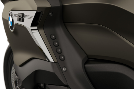 BMW K 1600 B - Nastavitelná tlačítka oblíbených funkcí BMW K 1600 B - Nastavitelná tlačítka oblíbených funkcí