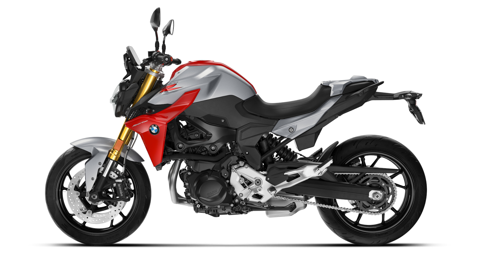 BMW F 900 R - Boční pohled BMW F 900 R - Boční pohled