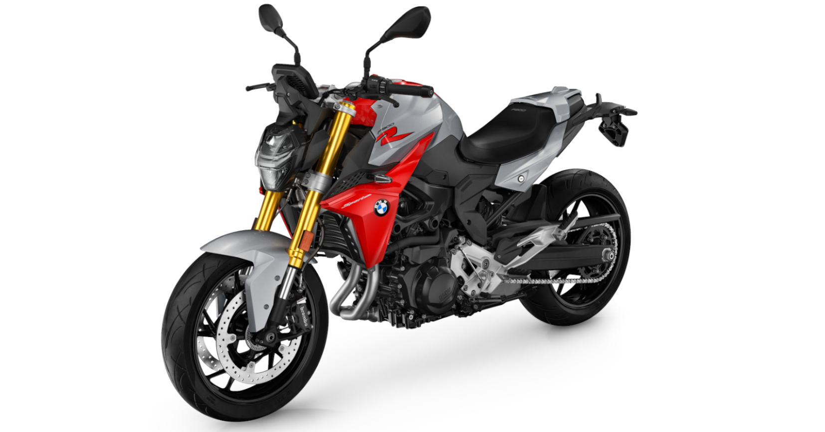 BMW F 900 R - Boční pohled BMW F 900 R - Boční pohled