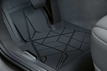 BMW gumové rohože, přední. BMW gumové rohože, přední.