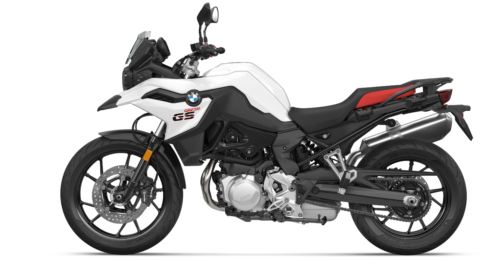 BMW F 750 GS - Light white BMW F 750 GS - Light white