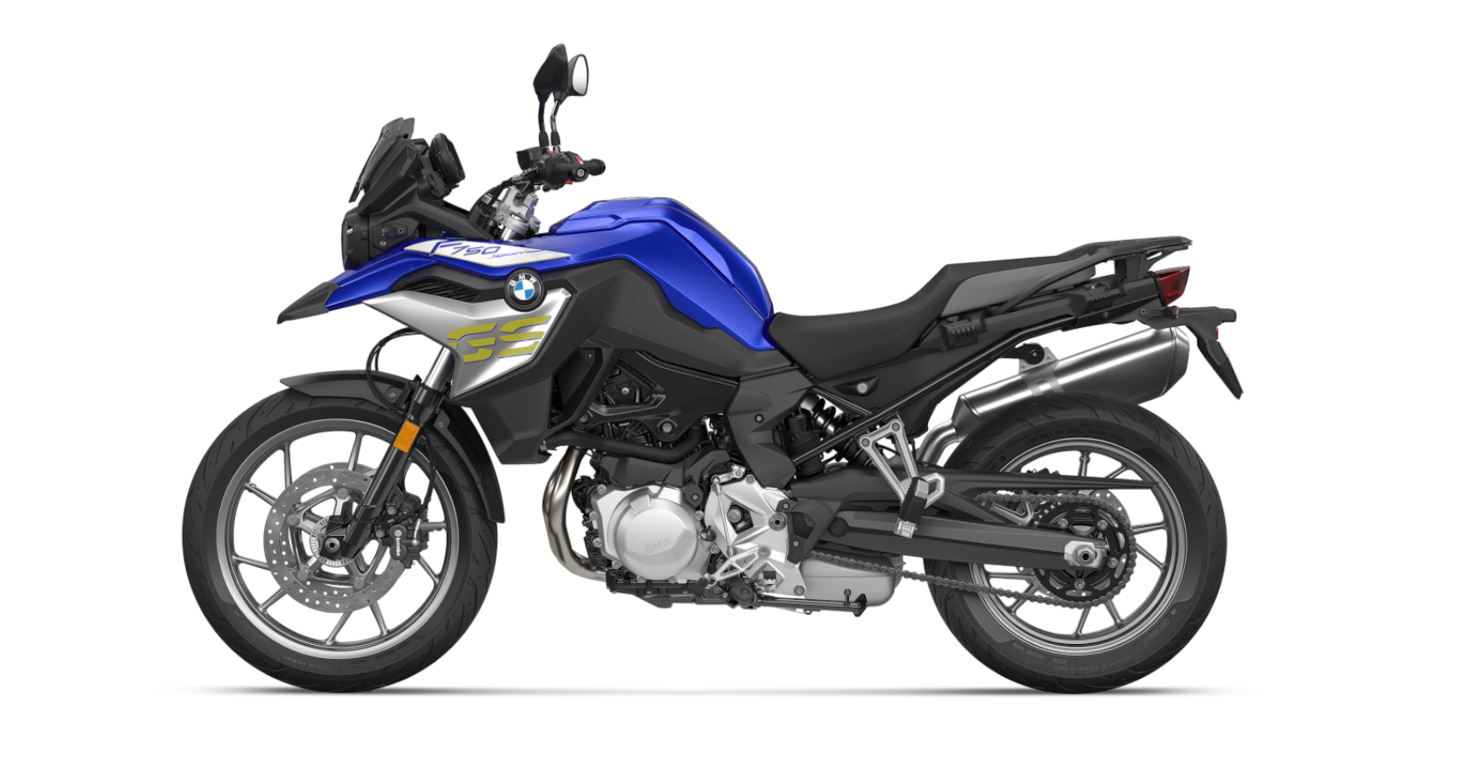 BMW F 750 GS - Boční pohled BMW F 750 GS - Boční pohled