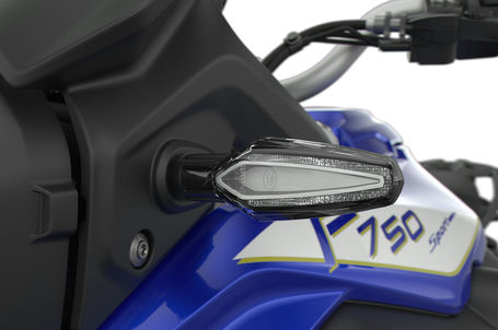 BMW F 750 GS - Výrazné LED blinkry v základní výbavě BMW F 750 GS - Výrazné LED blinkry v základní výbavě