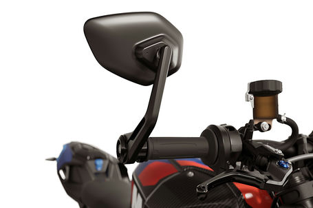 BMW M 1000 R - Výrazné koncové zrcátko na řídítkách BMW M 1000 R - Výrazné koncové zrcátko na řídítkách