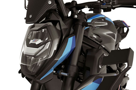 BMW M 1000 R - Výrazná přední strana s M winglety BMW M 1000 R - Výrazná přední strana s M winglety