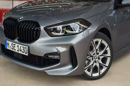 BMW řady 1 - Design přední části. BMW řady 1 - Design přední části.