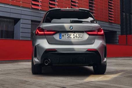 BMW řady 1 - Design zadní části. BMW řady 1 - Design zadní části.