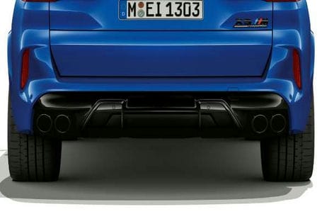 BMW X5 M - M sportovní výfukový systém. BMW X5 M - M sportovní výfukový systém.