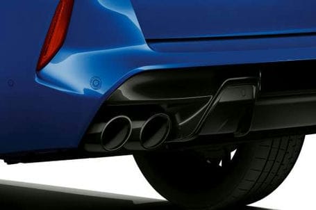 BMW X5 M - Koncovky výfuku v provedení černý chrom BMW X5 M - Koncovky výfuku v provedení černý chrom
