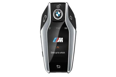BMW X5 M - Klíč s displejem a logem M. BMW X5 M - Klíč s displejem a logem M.