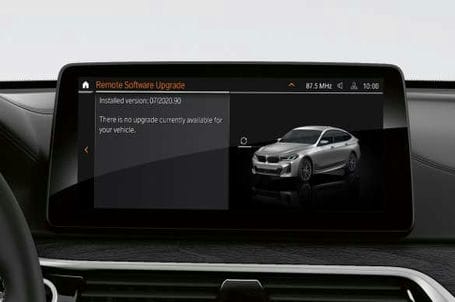 BMW řady 6 GT - Remote Software Upgrade. BMW řady 6 GT - Remote Software Upgrade.
