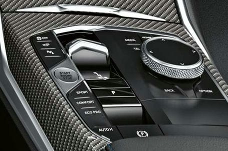 BMW M3 Touring - Přepínač pro manuální řazení. BMW M3 Touring - Přepínač pro manuální řazení.