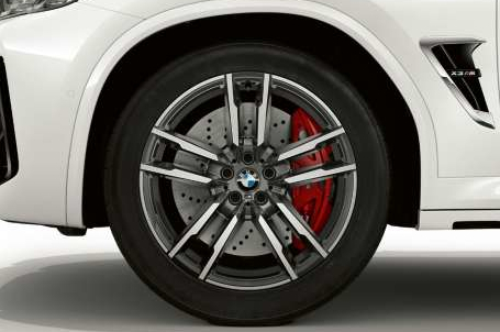 BMW X3 M - 20" M kola z lehké slitiny Double-spoke 764 M Orbit Grey s kombinovanými pneumatikami. BMW X3 M - 20" M kola z lehké slitiny Double-spoke 764 M Orbit Grey s kombinovanými pneumatikami.