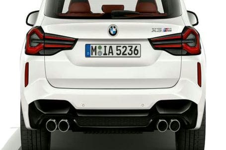 BMW X3 M - Design zadní části. BMW X3 M - Design zadní části.