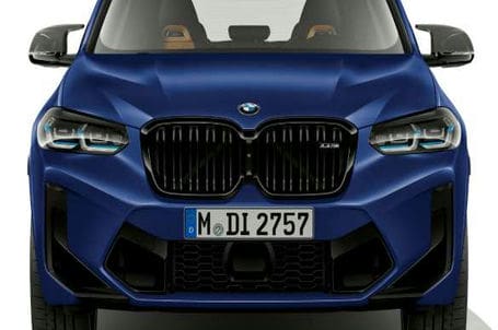 BMW X3 M Competition - Design přední části. BMW X3 M Competition - Design přední části.