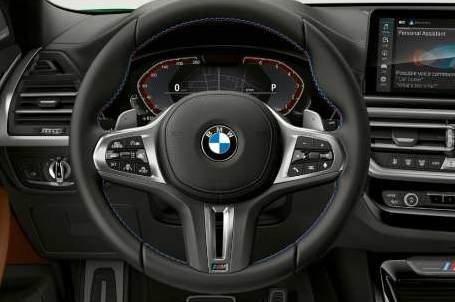 BMW X3 M40i a X3 M40d - M kožený volant. BMW X3 M40i a X3 M40d - M kožený volant.