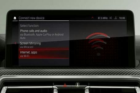 BMW X3 M - WiFi hotspot BMW X3 M - WiFi hotspot