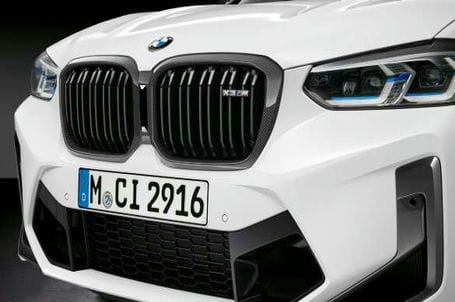 BMW X3 M Performance parts - M Performance karbonová maska chladiče ve tvaru ledvinek. BMW X3 M Performance parts - M Performance karbonová maska chladiče ve tvaru ledvinek.