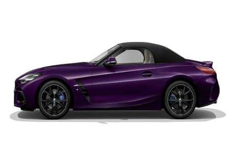 BMW Z4 - Pohled z boku. BMW Z4 - Pohled z boku.