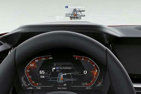 BMW Z4 - BMW Head-Up Displej. BMW Z4 - BMW Head-Up Displej.