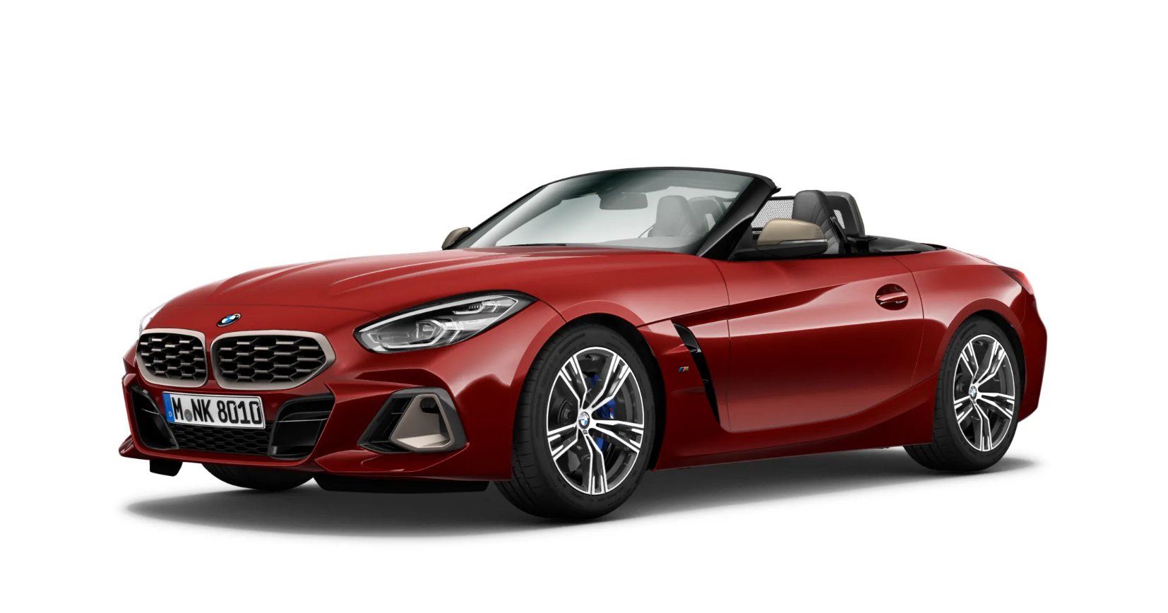 BMW Z4 M40i - Metalický lak San Francisco Red (červená) BMW Z4 M40i - Metalický lak San Francisco Red (červená)