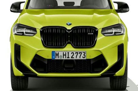 BMW X4 M Competition - Design přední části. BMW X4 M Competition - Design přední části.