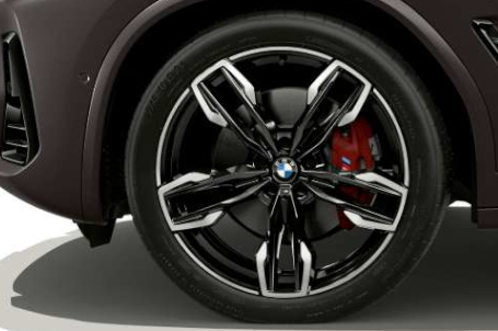 BMW X4 M40i a M40d - 21 M kola z lehké slitiny Double-spoke 718 M Bicolour s kombinovanými pneumatikami. BMW X4 M40i a M40d - 21 M kola z lehké slitiny Double-spoke 718 M Bicolour s kombinovanými pneumatikami.