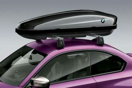 BMW řady 2 Coupé Originální příslušenství - BMW Střešní box 320 černá/stříbrná Titanium. BMW řady 2 Coupé Originální příslušenství - BMW Střešní box 320 černá/stříbrná Titanium.