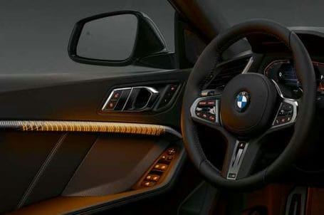 BMW řady 2 Gran Coupé - Osvětlené obložení interiéru Illuminated Brooklyn. BMW řady 2 Gran Coupé - Osvětlené obložení interiéru Illuminated Brooklyn.