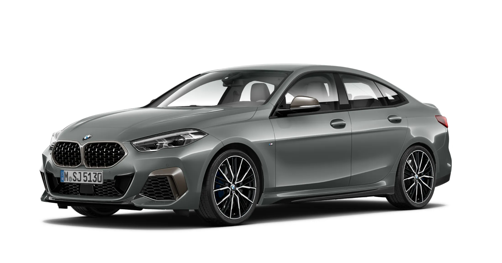 BMW M235i xDrive - Metalický lak Skyscraper Grey (šedá) BMW M235i xDrive - Metalický lak Skyscraper Grey (šedá)