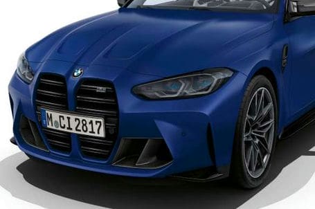 BMW M4 Cabrio - Design přední části. BMW M4 Cabrio - Design přední části.