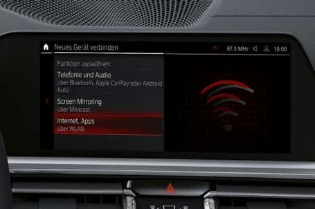 BMW M4 Cabrio - WiFi hotspot. BMW M4 Cabrio - WiFi hotspot.
