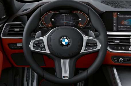 BMW M440i xDrive Gran Coupé - M kožený volant. BMW M440i xDrive Gran Coupé - M kožený volant.