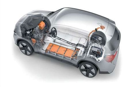 BMW iX3 - Elektromotor BMW eDrive. BMW iX3 - Elektromotor BMW eDrive.