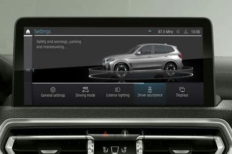 BMW iX3 - Driving Assistant Professional. BMW iX3 - Driving Assistant Professional.